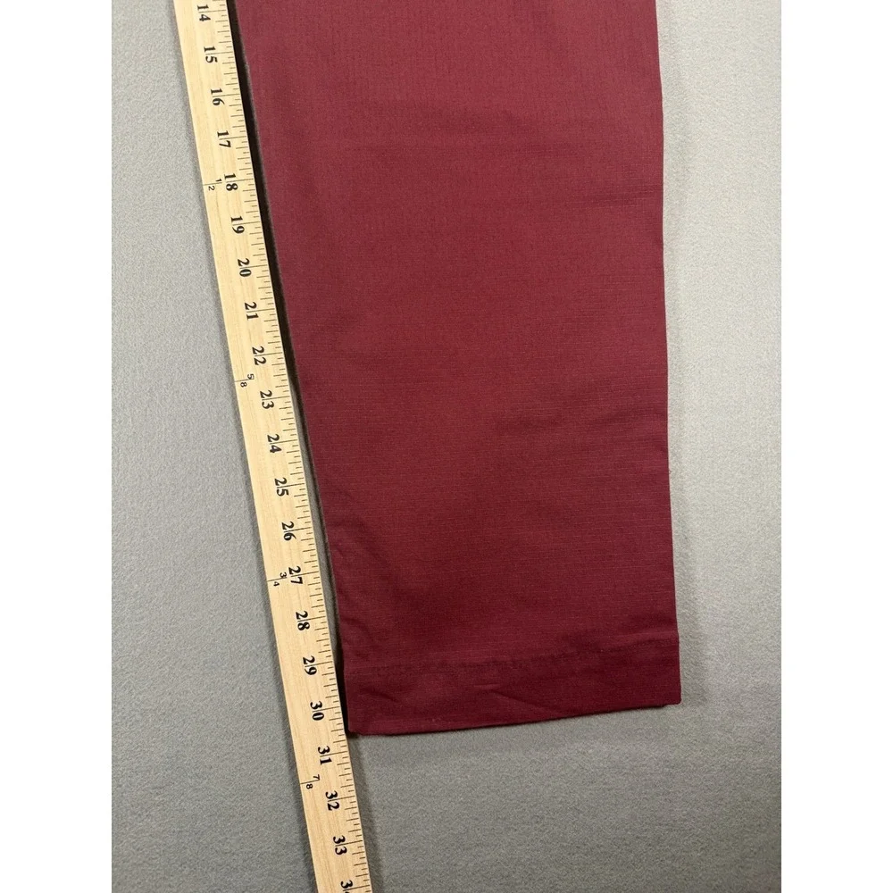 Nike SB Double Knee Skateboarding Carpenter Utility Pants Maroon Mens Size 28x30
